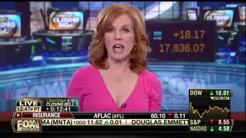 FOX Business : Liz Claman Cleavage 4 - YouTube