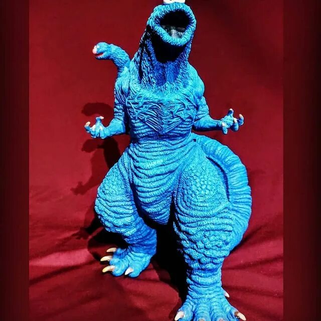 .SHIN-COOKIEZILLA 11" resin statue from me and @bottleneckgallery pre-...