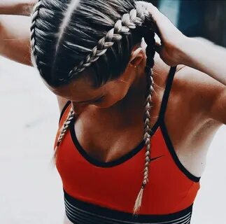 Best hairstyle for working out 😁 #Betterfitnessusingbenchpre