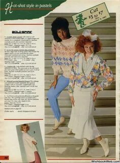 1985 Sears Wishbook Vintage fashion 1980s, 1980s fashion, Fa