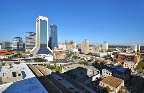 Jacksonville Cityscape Jacksonville, Florida viewed from 1. 