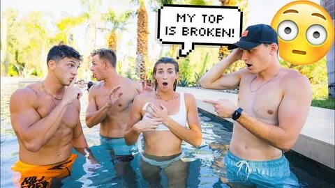 DISAPPEARING Bikini Prank On WIFE!! *Hilarious* - YouTube