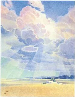 Joni's painting, "Heaven" Joni eareckson tada, Art, Painting