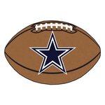 Dallas Cowboys 20.5" x 32.5" Football Mat