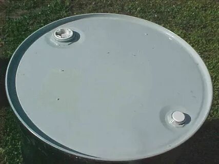 Sealed metal steel 55 gallon drum drums barrel barrels food 