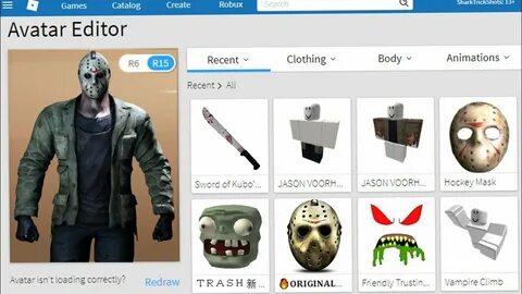 Making Jason Voorhees A Roblox Account! - YouTube