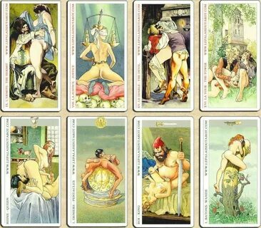 DECAMERON Tarot Oracle 78 Card Deck Sexual Erotic Gift Etsy