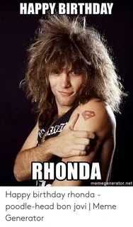 HAPPY BIRTHDAY RHONDA Memegeneratornet Happy Birthday Rhonda