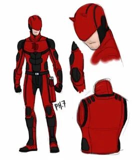 Daredevil Redesign by pencilHead7 Marvel characters art, Mar