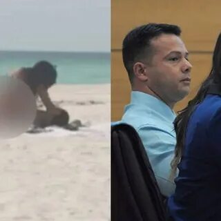 Married couple caught having sex at Florida beach in