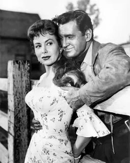 Susan Cummings with Jeff Morrow in Union Pacific (1958-1959) Beautiful Gorg...