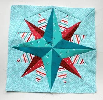 nice paper piecing star Paper pieced quilt patterns, Foundat