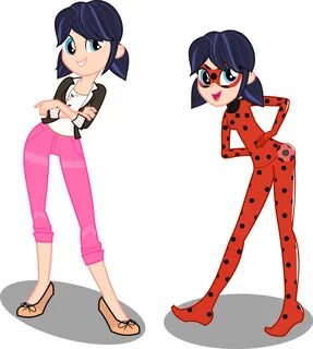 EQG Marinette and Ladybug by Orin331 on DeviantArt