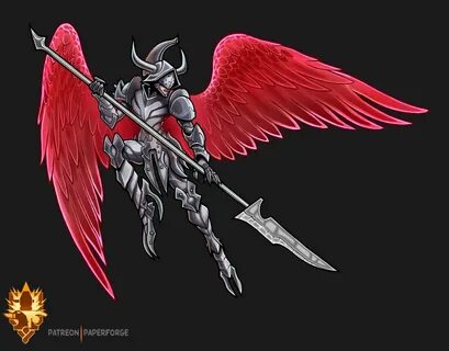 Paper Forge - Legion erinyes paper mini, coming this week!