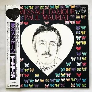 Paul Mauriat - Message D'Amour - LP Vinyl Piringan Hitam PH