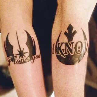 Awesome 'Star Wars' Couples Tattoos Best couple tattoos, Sta
