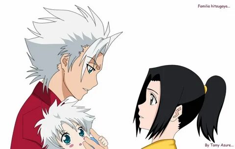 Toshiro and Karin, OMG their baby is so cute Bleach fanart, 