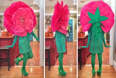 Flower Costume - thebeautifulcircus.com Flower costume, Hall