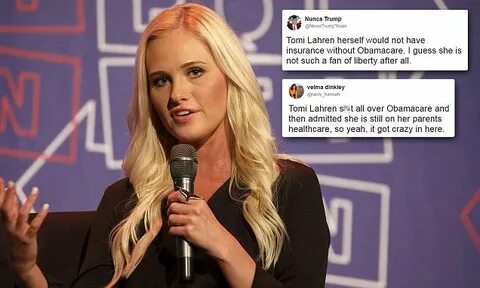 Tomi Lahren has insurance because of Obamacare