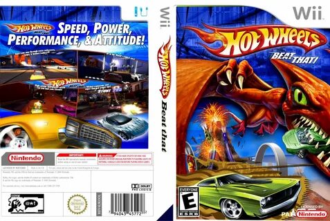 Hot Wheels Beat That- Nintendo Wii Game Covers - Hot Wheels 