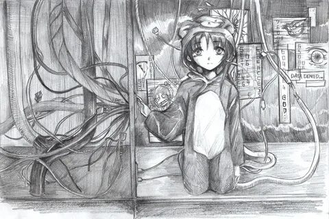 serial experiments lain picture gallery