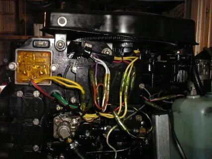 Sport Jet 90 Black to Red Stator Conversion - With Pics Boat