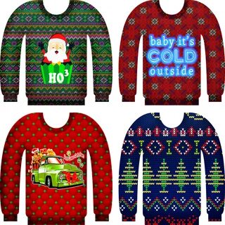 The Best Ugly Christmas Sweaters Are So Ugly That They're Cu