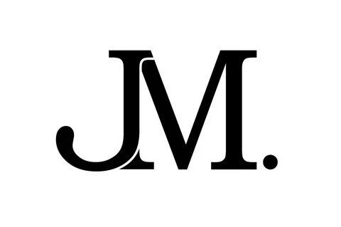 JM Monogram Personal corporate identity, comprising of a m. 