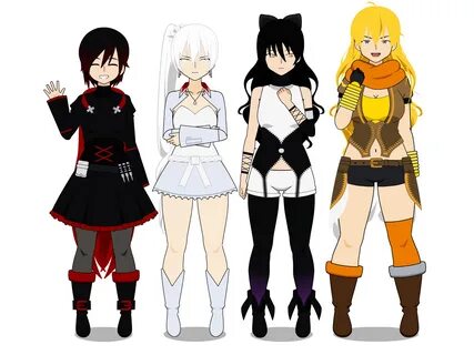 Team RWBY (with codes!) by TheLastGallant on DeviantArt
