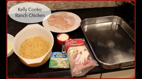 Kelly Cooks:Ranch Chicken - YouTube