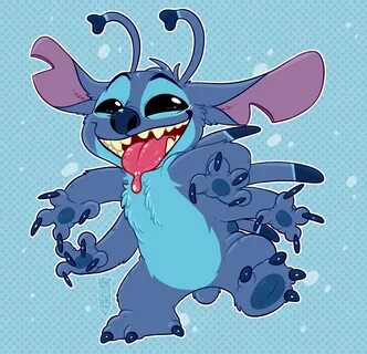 Stitch - fanart by CrownedVictory -- Fur Affinity dot net