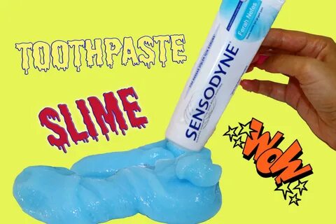 Diy Toothpaste Slime Make - Decoratorist - #187790