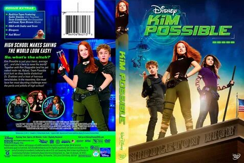 Kim Possible (2019) DVD Cover.
