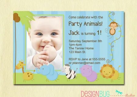 Unique Ideas For First Birthday Invitations Boy Free with gr