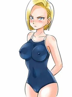 Android 18’s Swimsuit - Dragonball Hentai Image