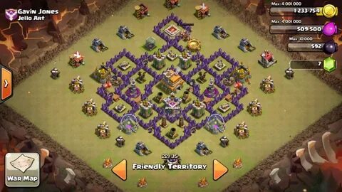 How Is My Max Th 7 War Base? (Terror)