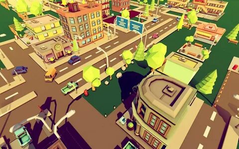 Игры похожие на Asheville. Low Poly City