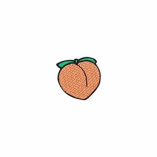 Peach Patch Iron On Badge Gift Tumblr Cute Kawaii Fun Fruit 
