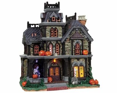 Dreadful Manor Spooky town, Lemax spooky town, Lemax spooky 