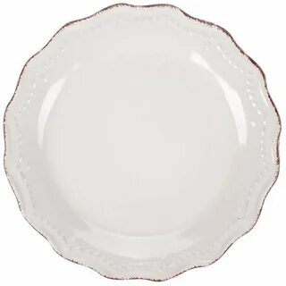 Chateau Cream Dinner Plate Rental - Taylor Rental Party Plus