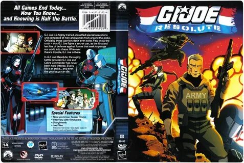 YOJOE.COM G.I. Joe: Resolute DVD Cover