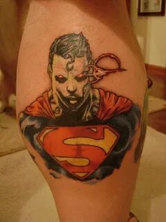 Superman Tattoo 2nd session Superman tattoos, Tattoo cover s