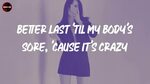 Summer Walker - Body (Lyrics) - YouTube