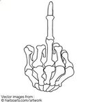 Middle Finger Drawing at GetDrawings Free download