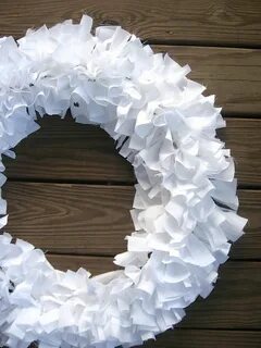 Rag Wreath Tutorial Rag wreath tutorial, Shabby chic wreath,