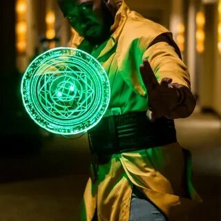 Doctor Strange Light up LED Spell disc prop ( cosplay, hallo