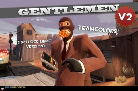 Gentlemen v2 Team Fortress 2 Mods