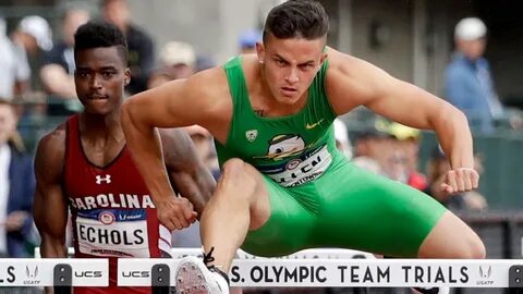 Devon Allen of Oregon advances to semis of U.S. Olympic Tria