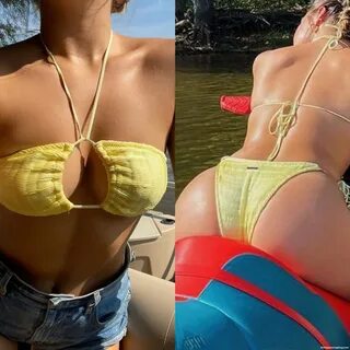 Addison rae boobs bikini