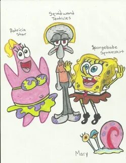 Spongebob!! Funny cartoon memes, Spongebob, Gender swap